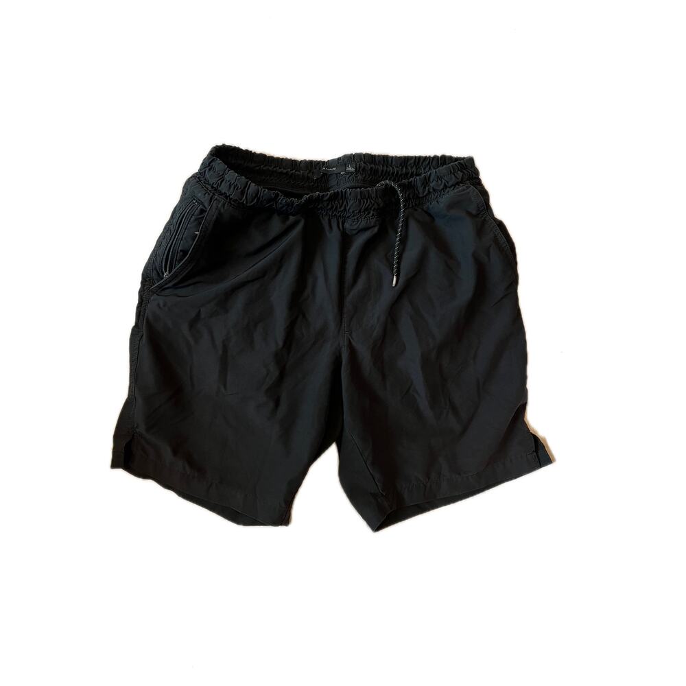 Tahari Black Athletic Training Shorts Mens L